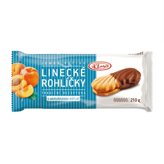 Klasa Linzer Pastry Rolls with Apricot Filling