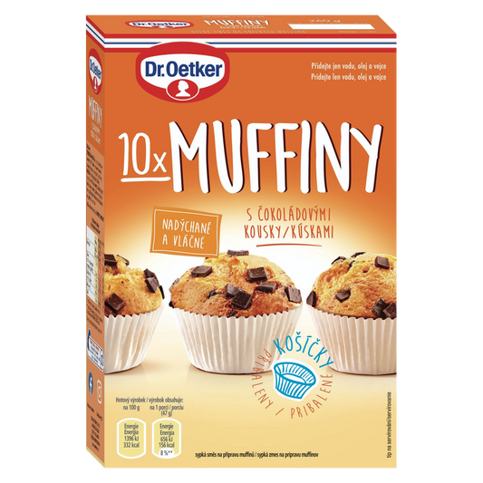 Dr. Oetker Muffins Baking Mix with Chocolate Chunks