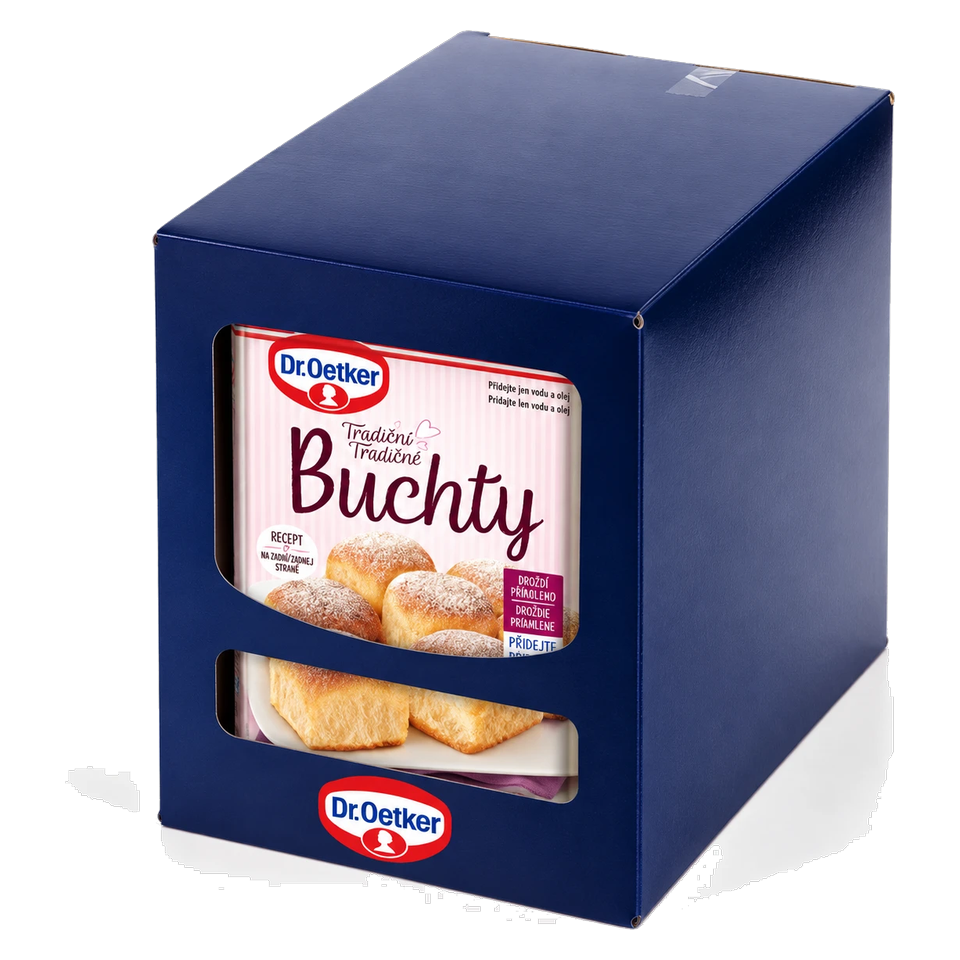 Dr. Oetker Traditional Czech Buns Box of 4 pcs