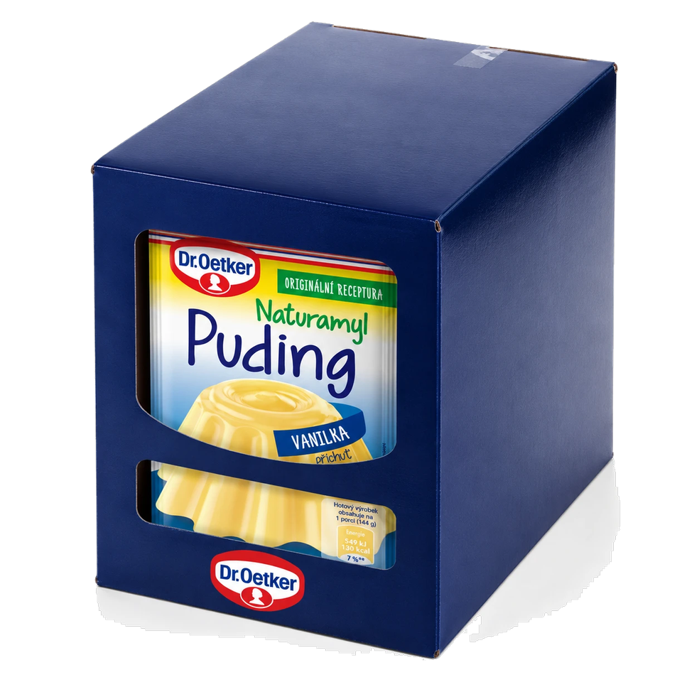 Dr. Oetker Naturamyl Vanilla Pudding Box of 18 pcs