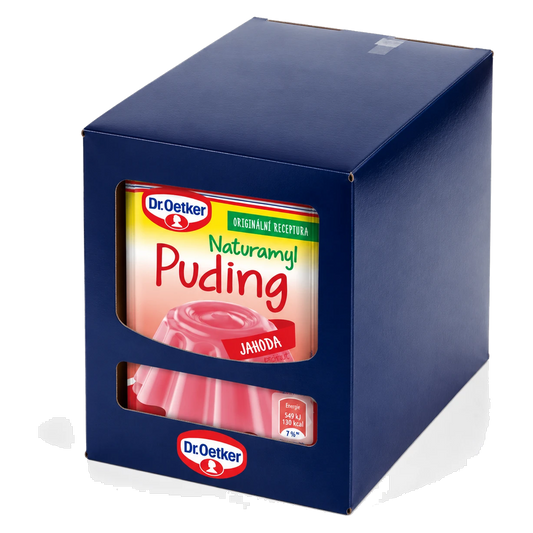 Dr. Oetker Naturamyl Strawberry Pudding Box of 18 pcs
