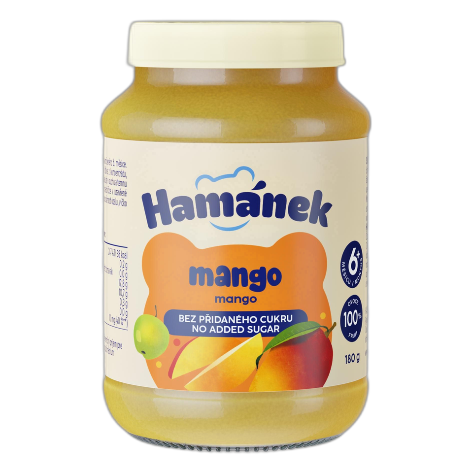 Hamánek Mango 100% Fruit Baby Puree
