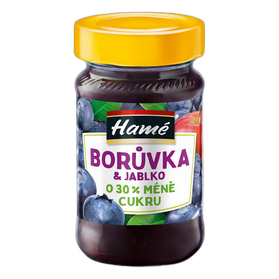 Hamé Blueberry Jam with Reduced Sugar