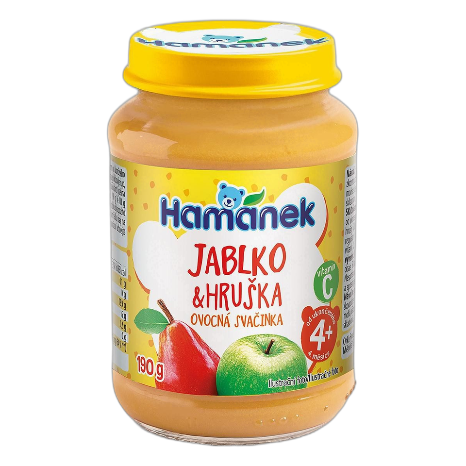 Hamánek Apple & Pear Baby Puree