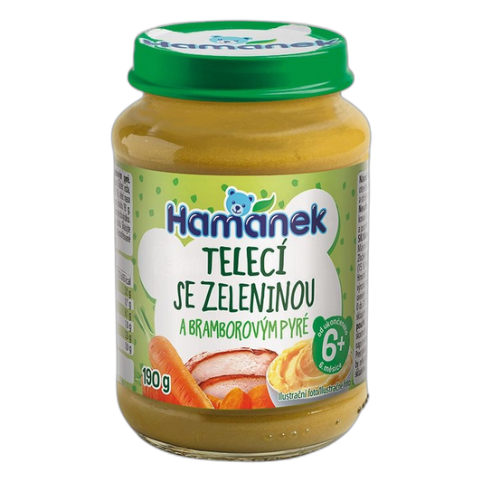 Hamánek Veal with Vegetables Baby Meal