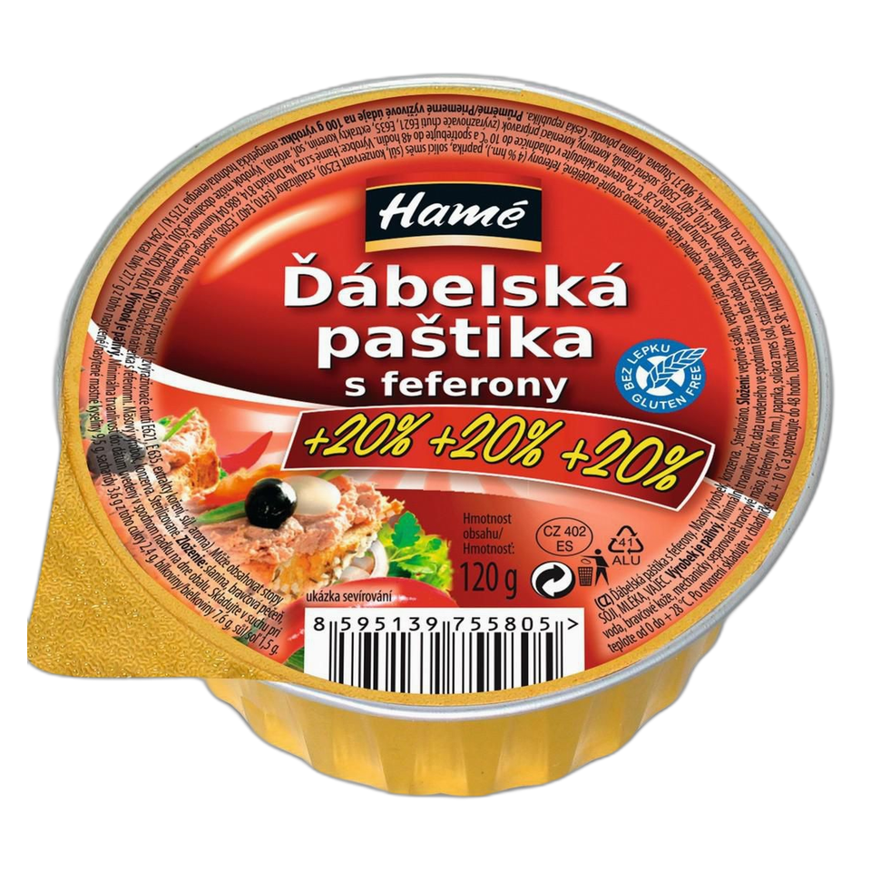 Hamé Devilled Pâté with Hot Peppers