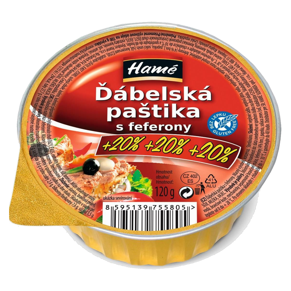 Hamé Devilled Pâté with Hot Peppers