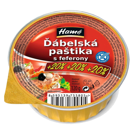 Hamé Devilled Pâté with Hot Peppers