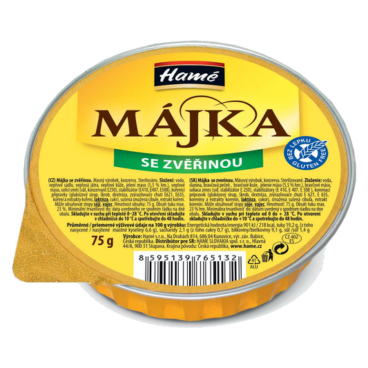 Hamé Májka Venison Delicacy Pâté
