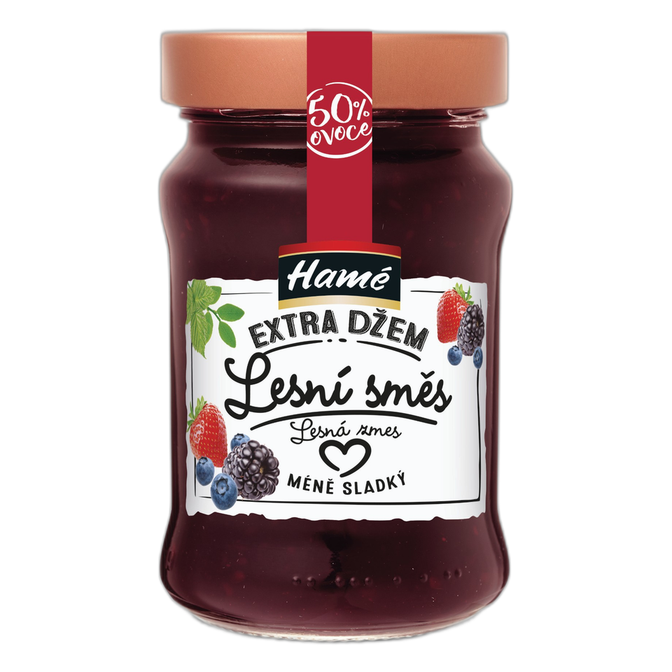 Hamé Extra Forest Fruit Jam Less Sweet