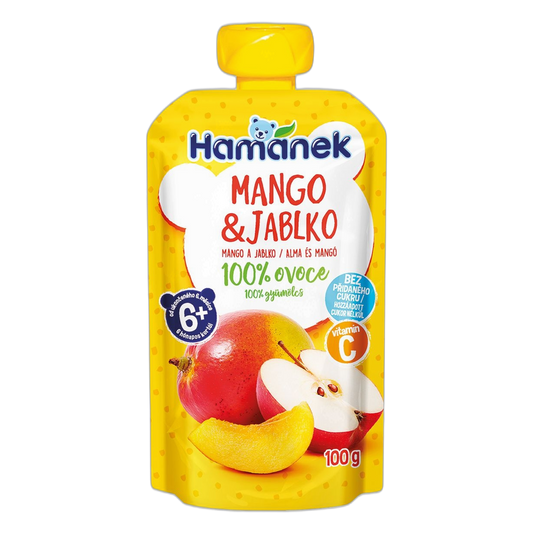 Hamánek Mango & Apple Baby Puree