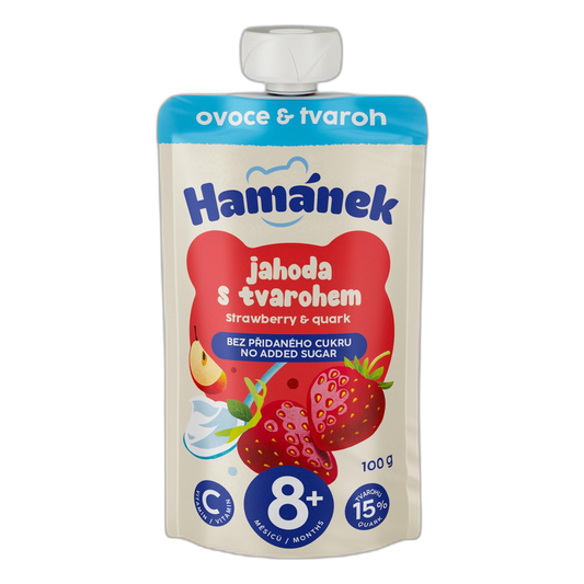 Hamánek Strawberry & Quark Baby Dessert
