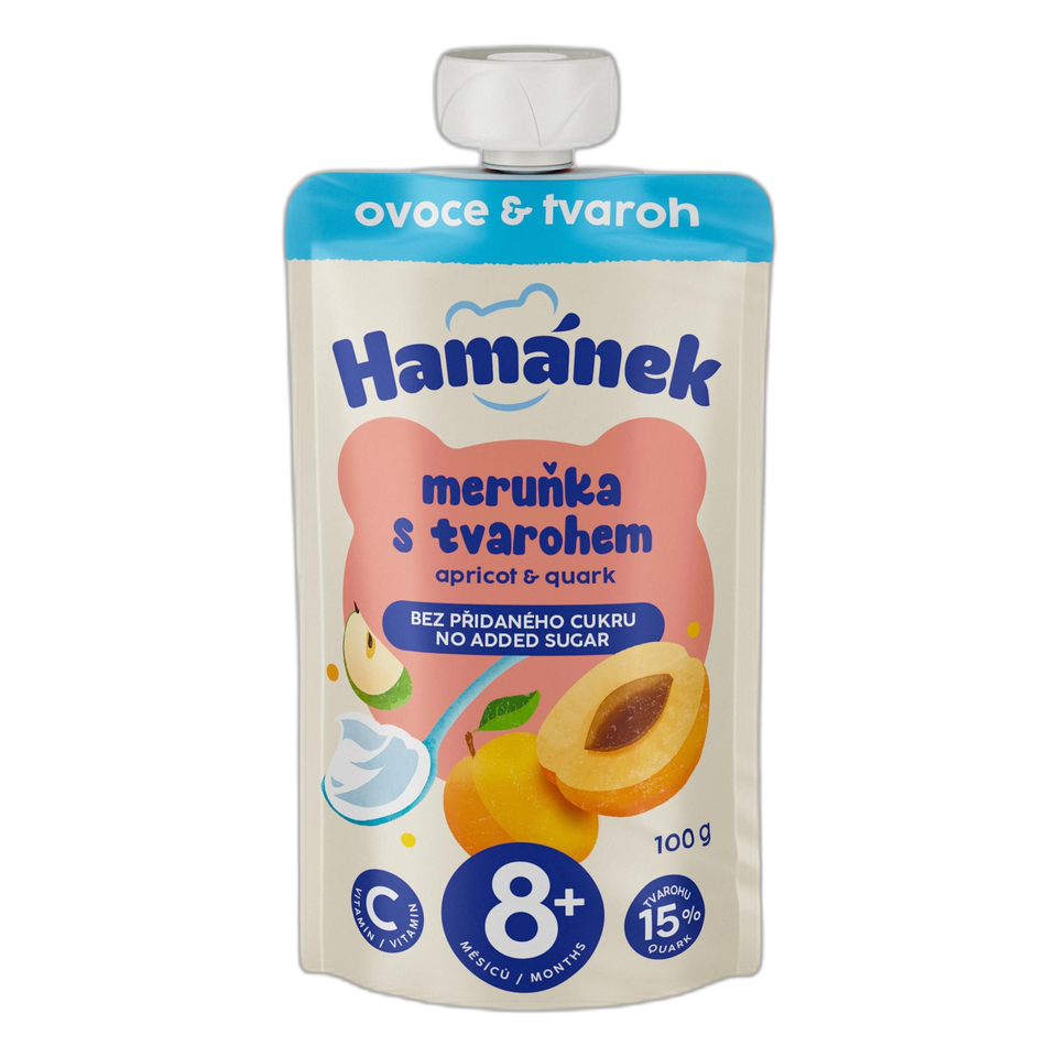 Hamánek Apricot & Quark Baby Dessert