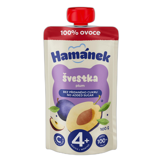 Hamánek Plum Baby Puree