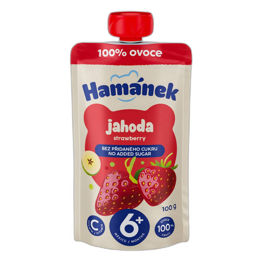 Hamánek Strawberry Baby Puree