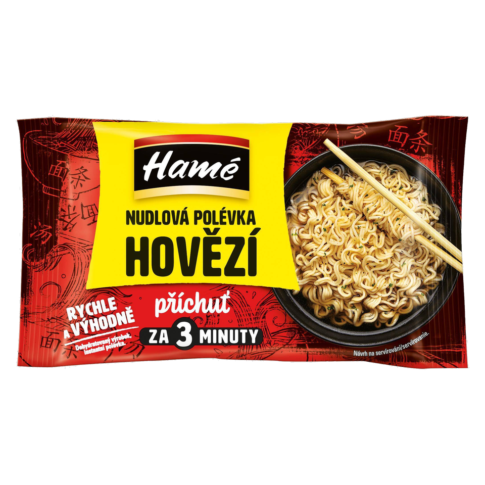 Hamé Beef Instant Noodle Soup