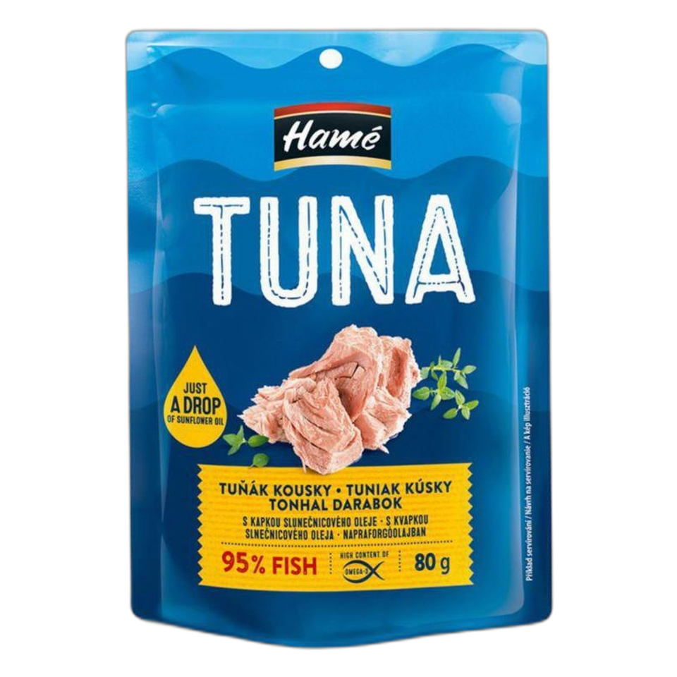 Hamé Tuna Chunks in Sunflower Oil