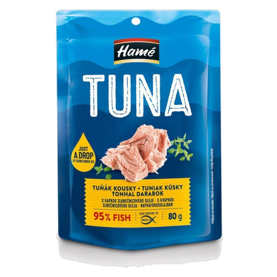Hamé Tuna Chunks in Sunflower Oil