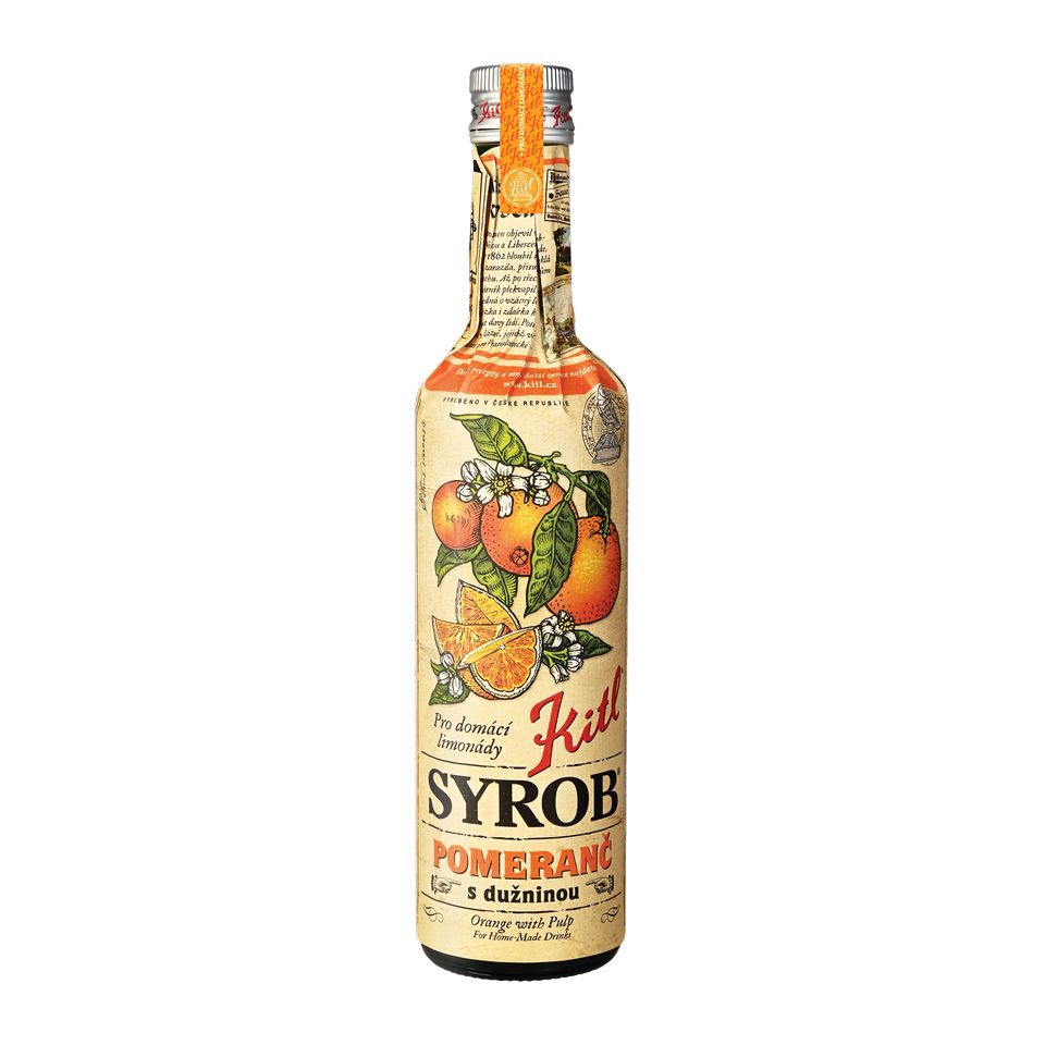 Kitl Orange Syrup with Pulp