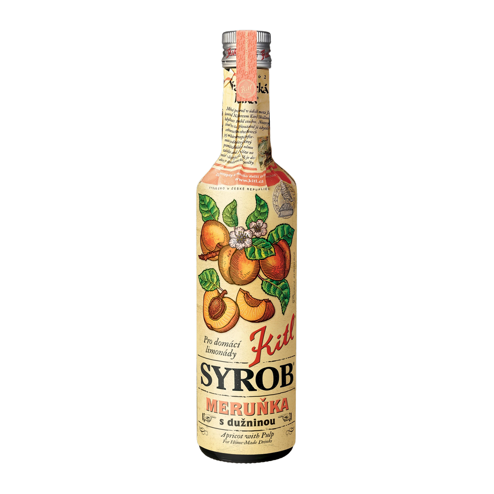 Kitl Apricot Syrup with Pulp