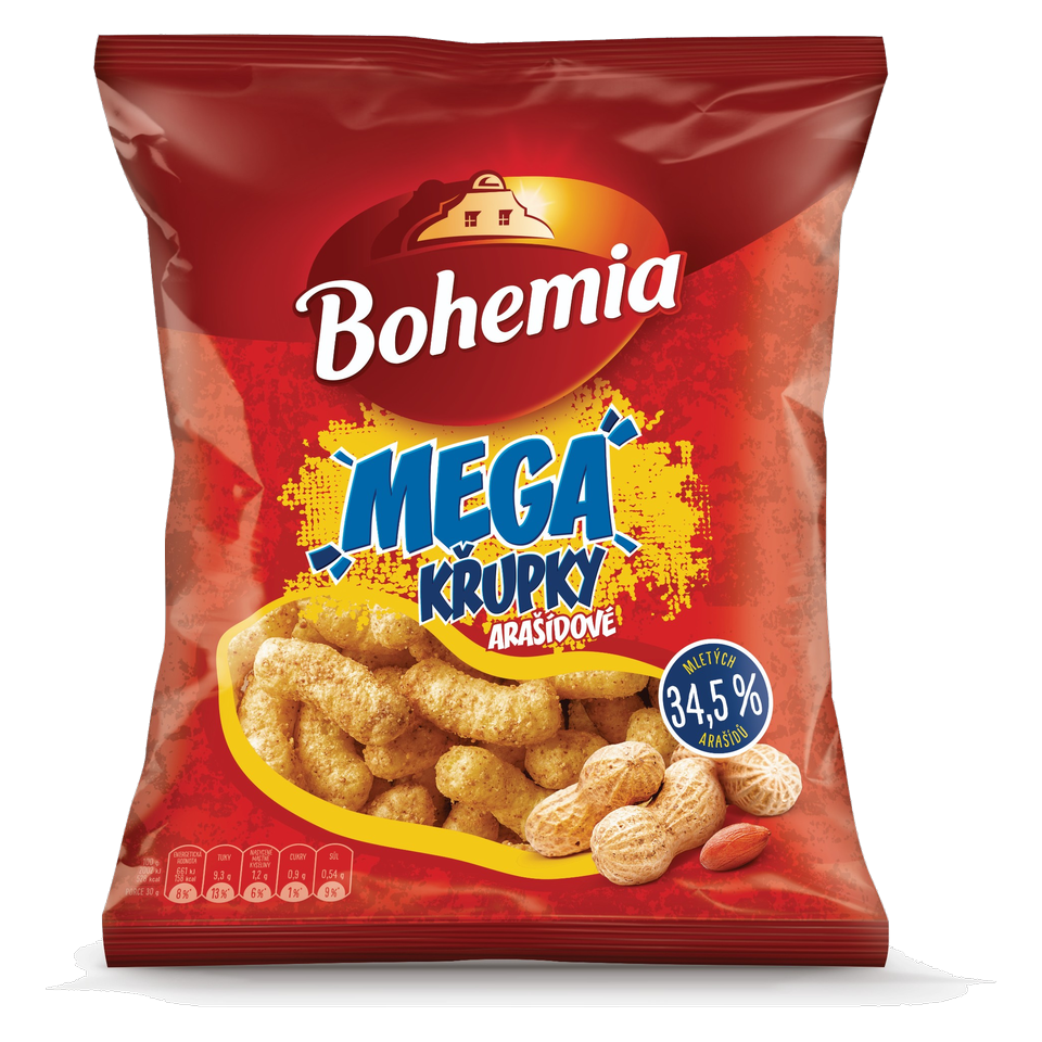 Bohemia Mega Peanut Corn Puffs