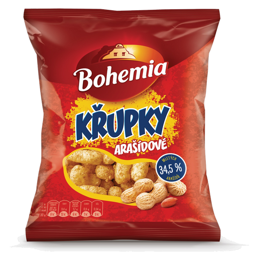 Bohemia Peanut Corn Puffs 50g