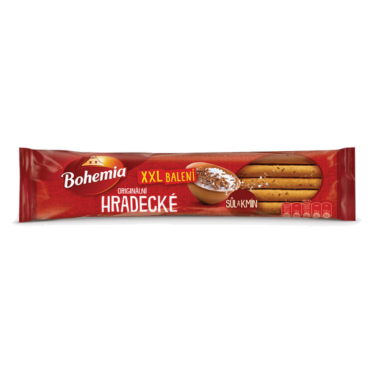 Bohemia Hradecke Caraway and Salt Sticks 125g