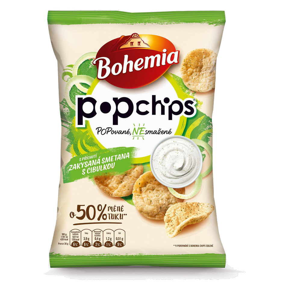 Bohemia PopChips Sour Cream and Onion