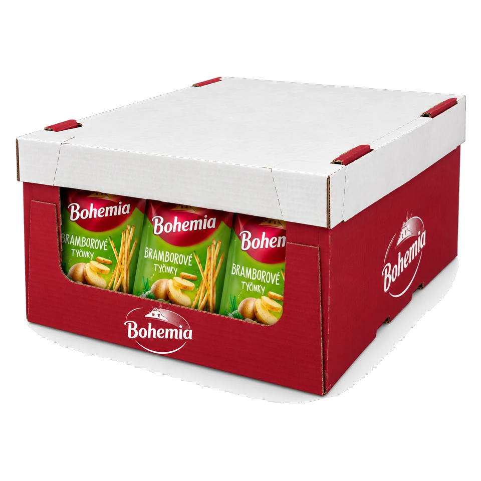 Bohemia Potato Sticks Box of 30 pcs