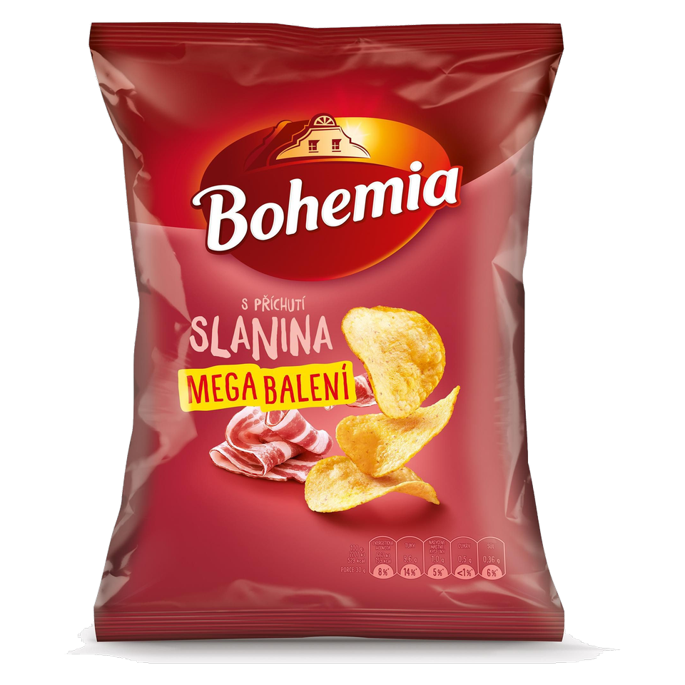 Bohemia Chips Bacon Flavor 200g