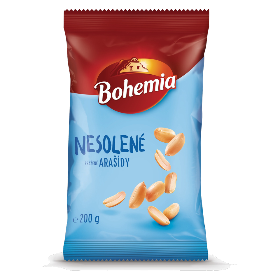 Bohemia Unsalted Roasted Peanuts