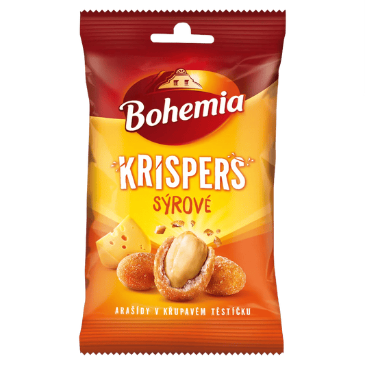 Bohemia Krispers Cheese Peanuts 60g