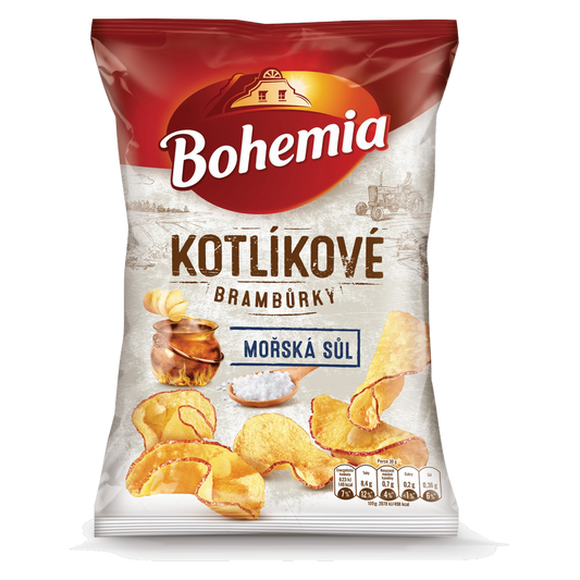 Bohemia Kettle Chips Sea Salt