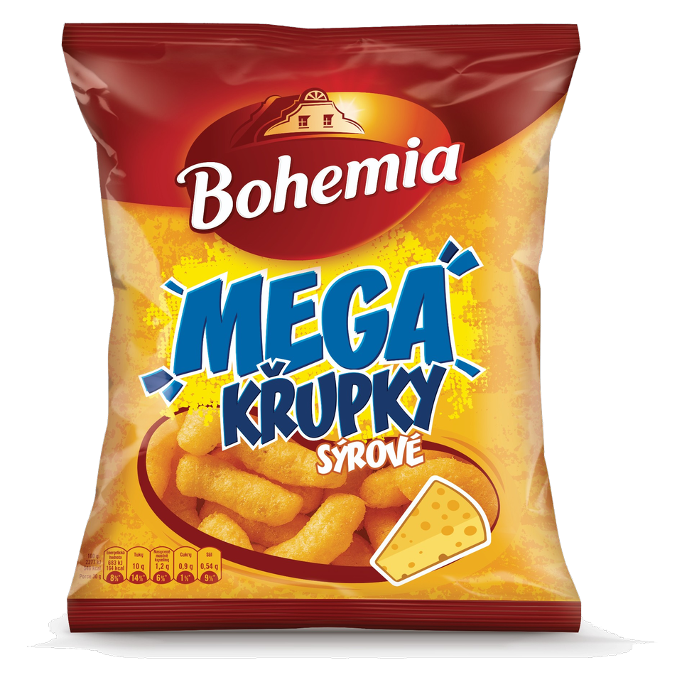 Bohemia Mega Cheese Corn Puffs