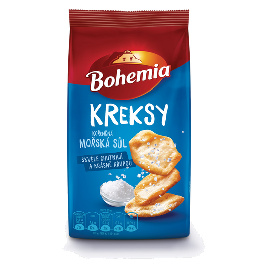 Bohemia Kreksy Spiced Sea Salt Potato Cracker