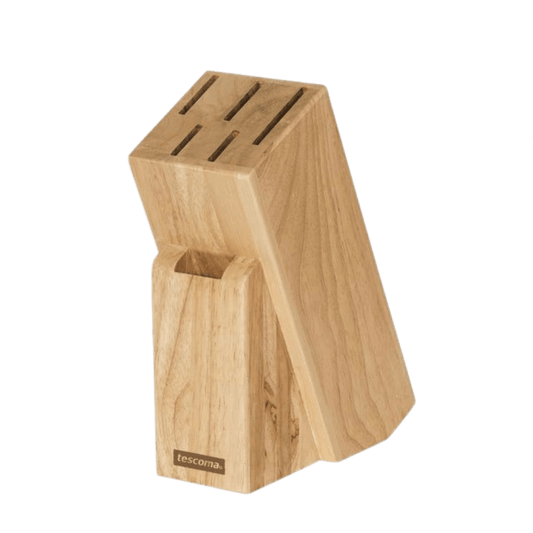 Tescoma Block WOODY for 5 knives, poultry shears