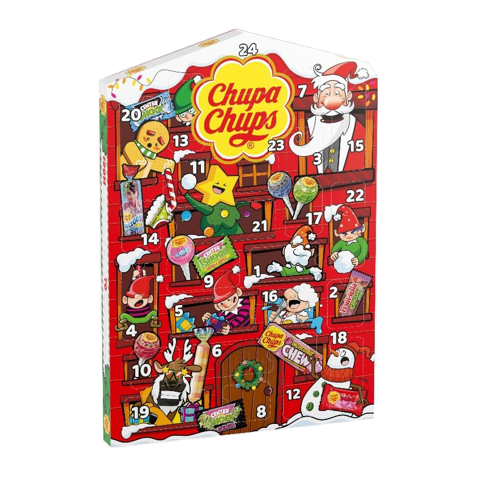 Chupa Chups Advent Calendar House 225 g