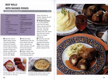 Czech Cookery cookbook inside pages
