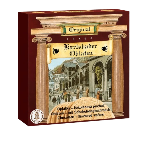 Karlovarské Oplatky Spa Wafers - Chocolate