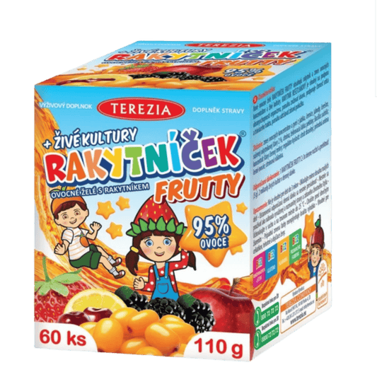 Terezia Rakytnicek FRUTTY Fruit Jellies with Probiotics