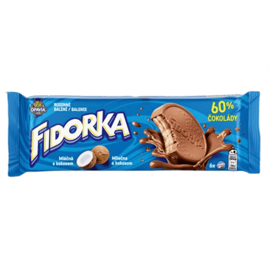 Opavia Fidorka Milk Chocolate with Coconut – Family Pack