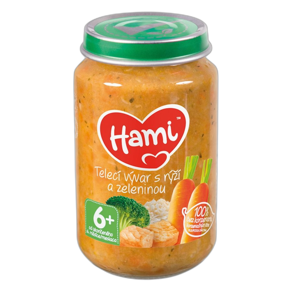 Hami Veal Broth with Rice & Vegetables Baby Meal