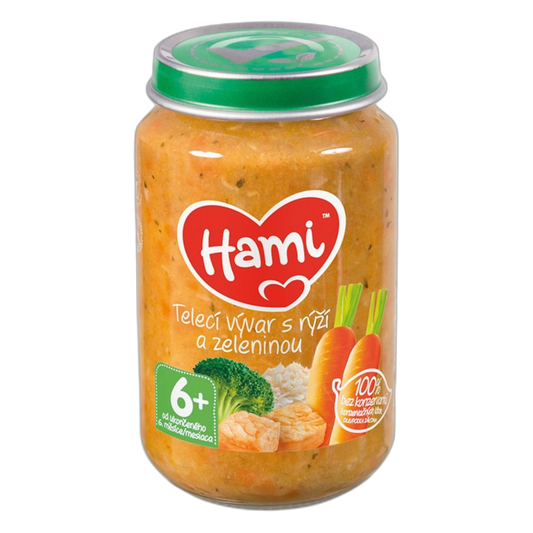 Hami Veal Broth with Rice & Vegetables Baby Meal