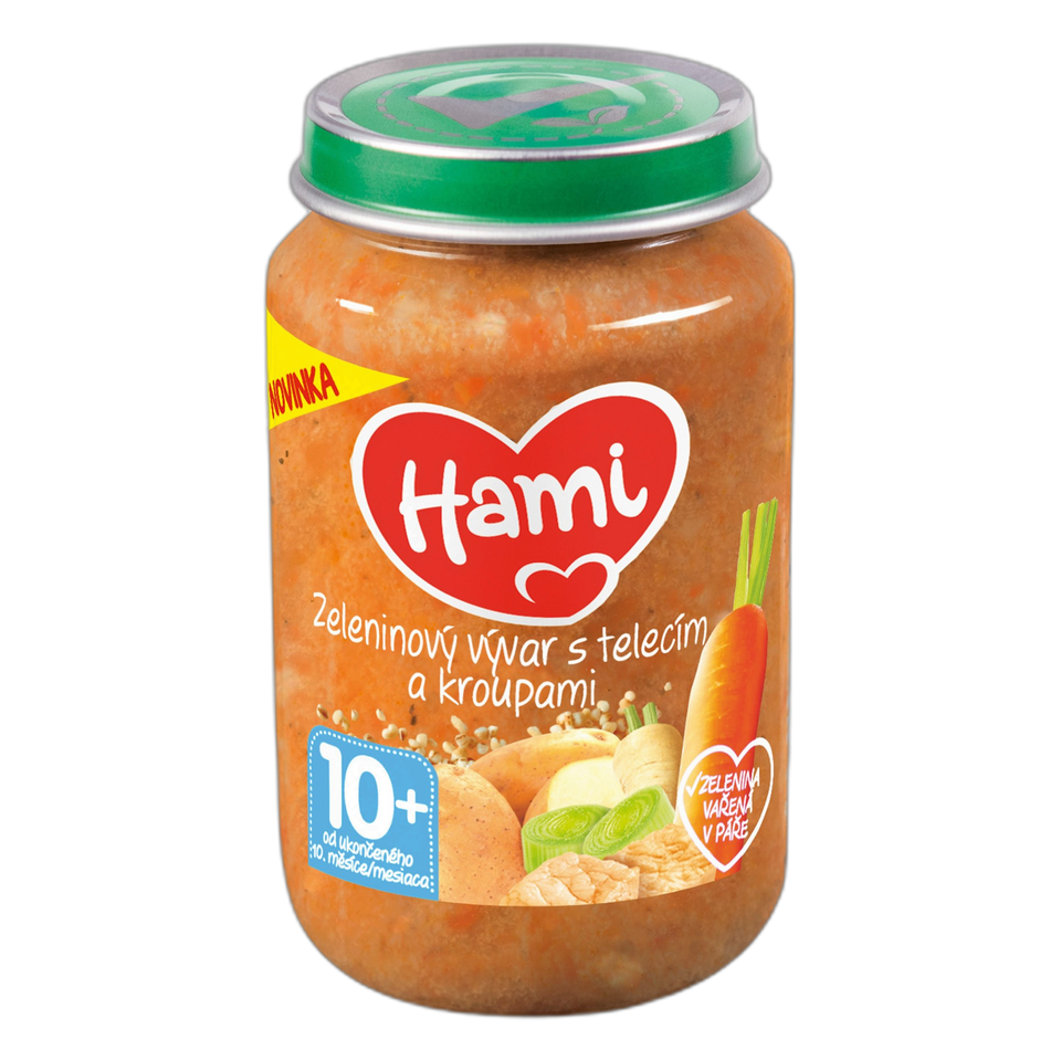 Hami Vegetable Broth with Veal & Pearl Barley Baby Meal