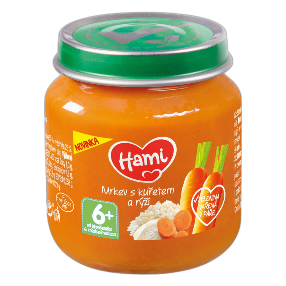 Hami Carrot with Chicken & Rice Baby Meal