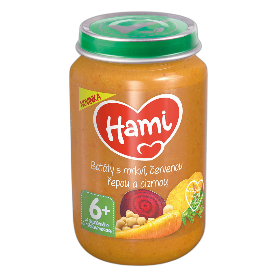 Hami Sweet Potato, Beetroot & Chickpea Baby Purée