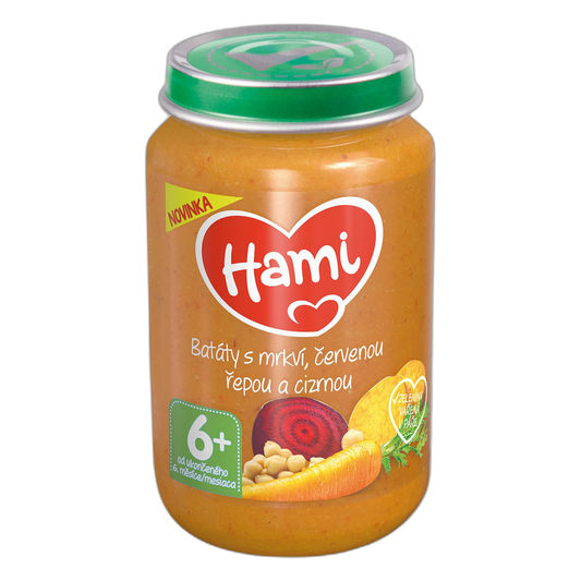 Hami Sweet Potato, Beetroot & Chickpea Baby Purée