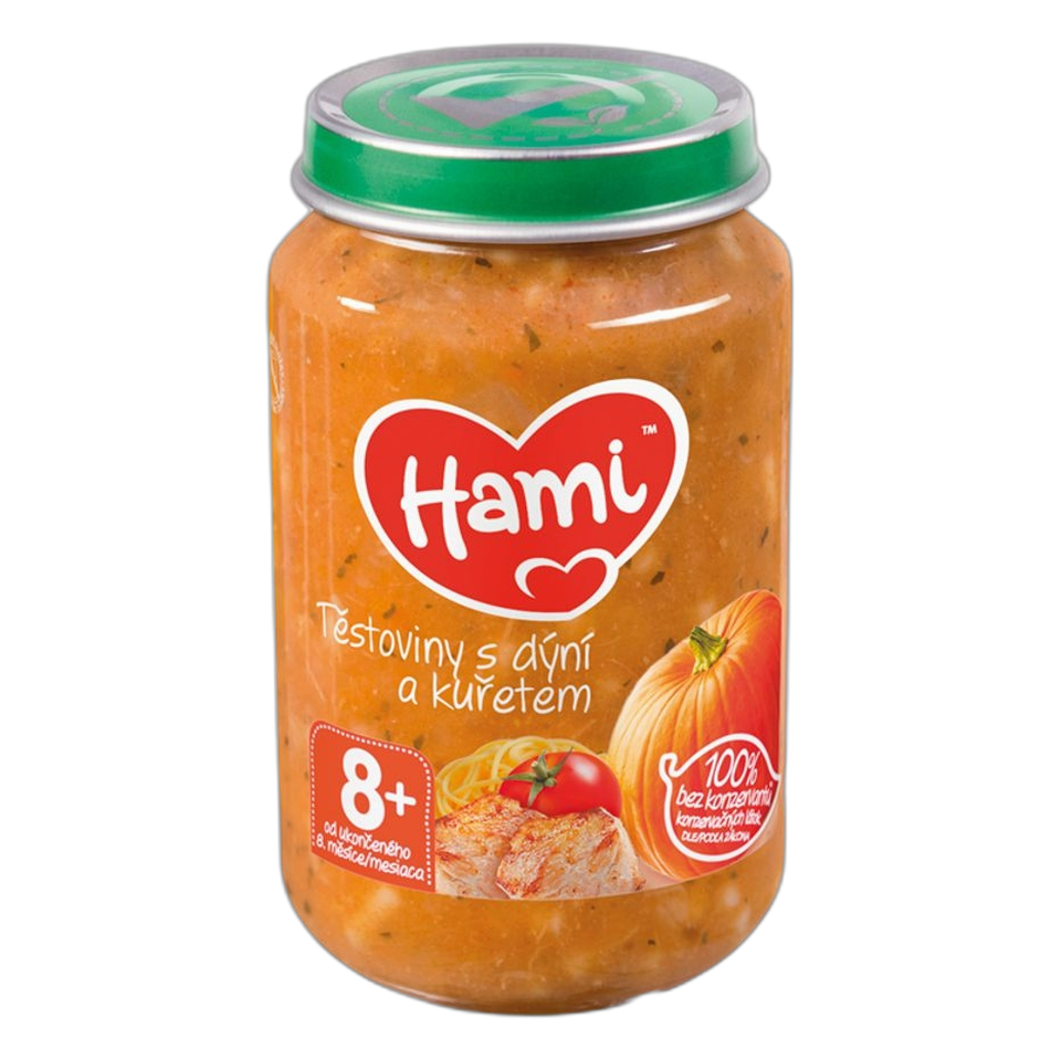 Hami Pasta with Pumpkin & Chicken Baby Meal