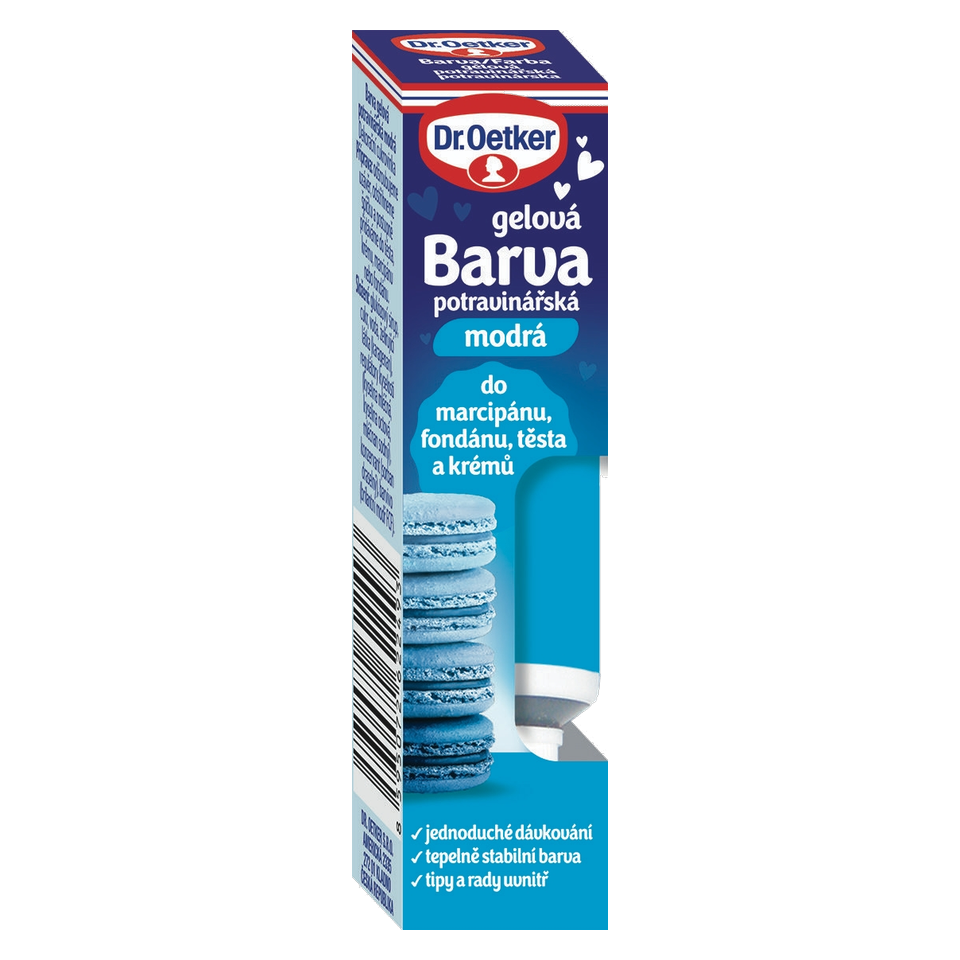 Dr. Oetker Blue Gel Food Colouring