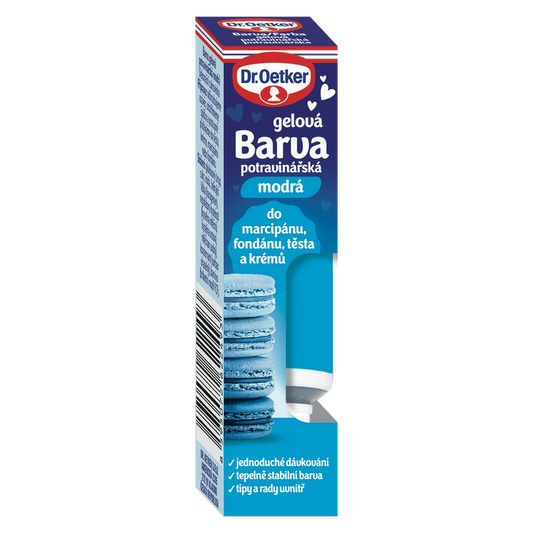 Dr. Oetker Blue Gel Food Colouring